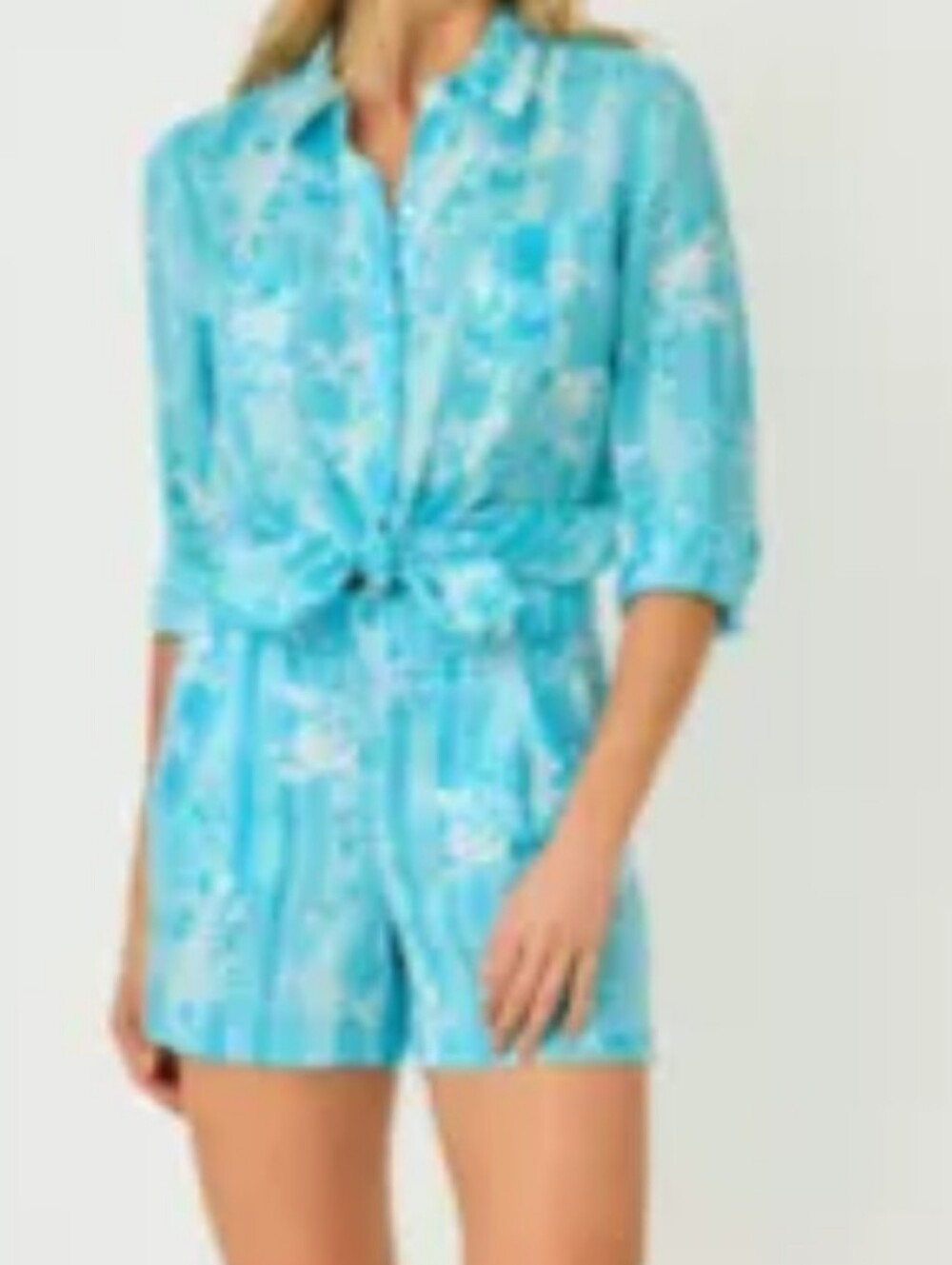NWT 4" Captina Linen High Rise Short